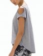 T-shirt femme col U