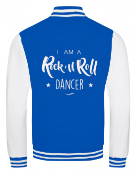 " I am a rock'n roll dancer " college jacket