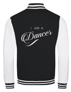 " I am a dancer " college jacket