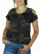 T-shirt femme col U