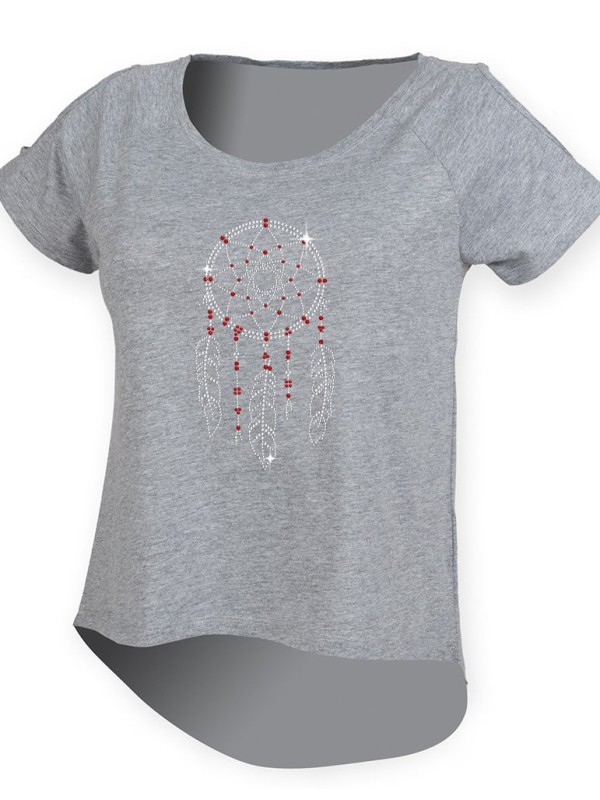 Dream catcher - Cut Out Shoulder tee shirt