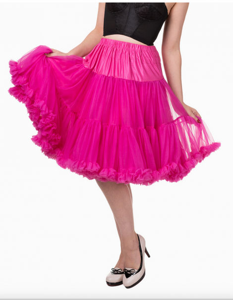 Petticoat hot pink