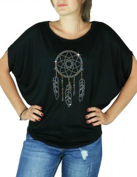 Dream catcher - Bat wing sleeves t-shirt