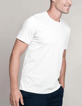 Short sleeve crew neck t-shirt