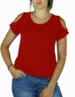 T-shirt femme col U