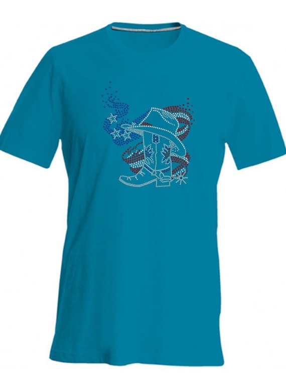 American boot - T-shirt homme col rond