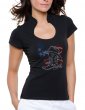 American boot - Lady T-shirt "Omega" Style