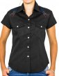 American boot - Chemise Femme Manches Courtes