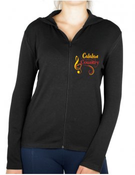 Catalan Country style - Women's light jacket hooded