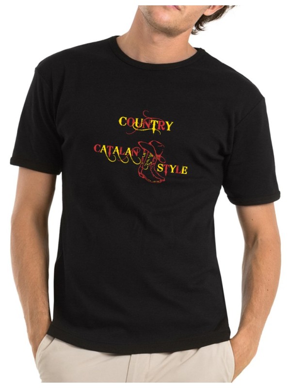Danse Catalane country - T-shirt homme col rond
