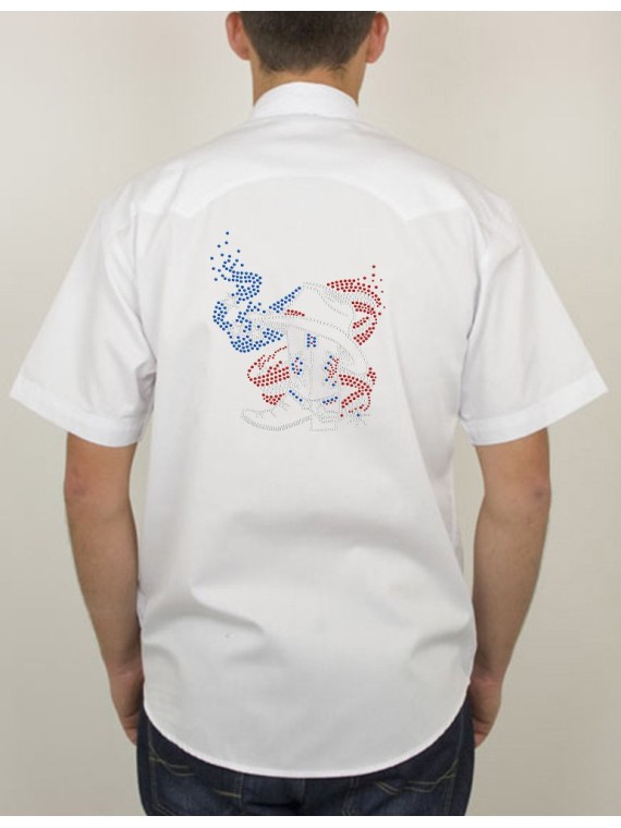 American Boot - Chemise Homme manches courtes