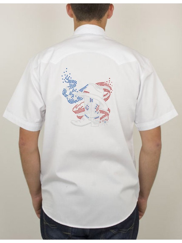 American Boot - Chemise Homme manches courtes