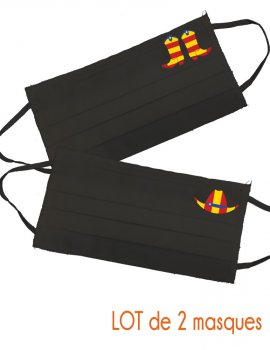 pack of 2 catalan country mask