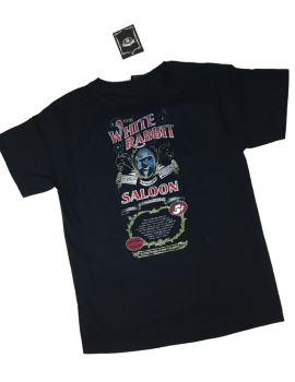 White rabbit- Jack Daniel's Tee shirt