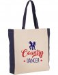 Country Dancer two-tone tote bag