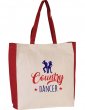 Country Dancer two-tone tote bag