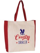 Sac cabas bicolore Country dancer