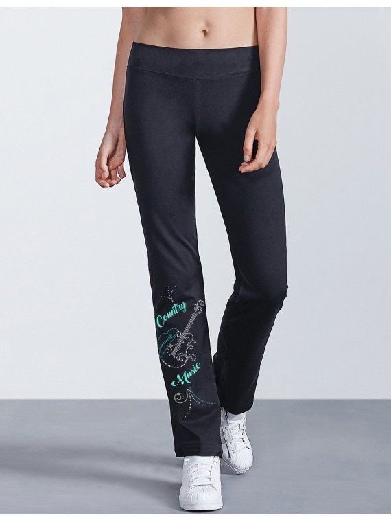 pantalon strass guitare country