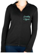 Guitare Arabesques - Gilet femme à Capuche