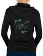 Arabesque guitar- Women's light jacket hooded