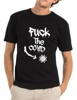 Fuck the covid-man tee shirt