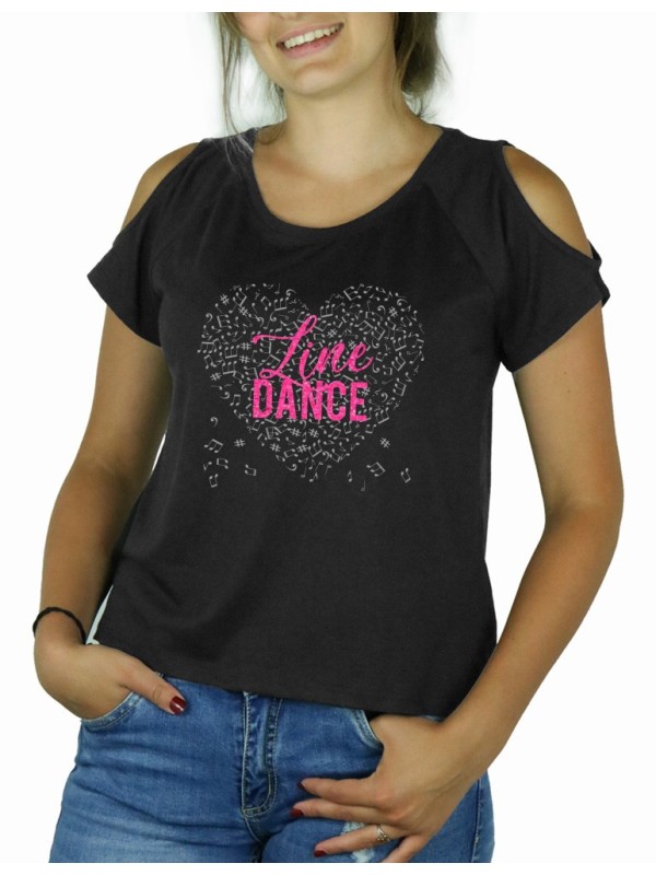 Coeur de musique LINE DANCE - Epaule cut