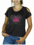 Coeur de musique LINE DANCE - Epaule cut
