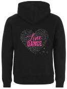 Coeur de musique Line dance - Veste à capuche Homme