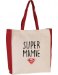 SUPER MAMIE two-tone tote bag