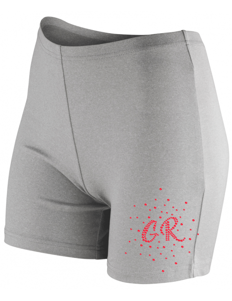 Shorts gris strass GR