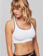 Seamless sports bra