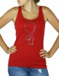 Rythmic Gymnatisc hoop rhinetone tank top