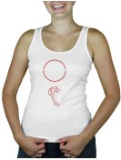 Rythmic Gymnatisc hoop rhinetone tank top