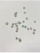 SILVER Stars 5mm