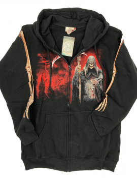 "Death" hooded jacket