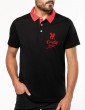 Men's bi-color jersey polo shirt