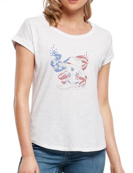 American boots - T-shirt femme SLUB TEE