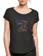 American boots - Lady tee shirt Slub tee