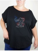 American boots - T-shirt femme SLUB TEE