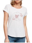 Bottes arabesques - T-shirt femme SLUB TEE