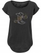 Arabesque boots - Lady tee shirt Slub tee