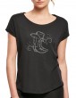 Arabesque boots - Lady tee shirt Slub tee