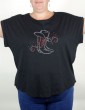 Arabesque boots - Lady tee shirt Slub tee