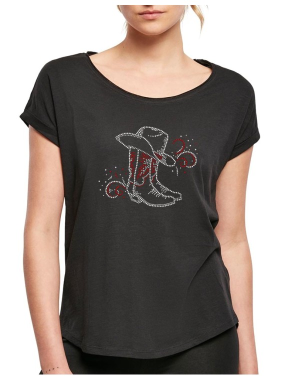 Bottes arabesques - T-shirt femme SLUB TEE