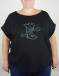 Arabesque boots - Lady tee shirt Slub tee