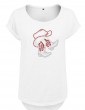 T-shirt femme grande taille avec strass Bottes et chapeau country 