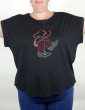 rhinestone dream catcher- Lady tee shirt 