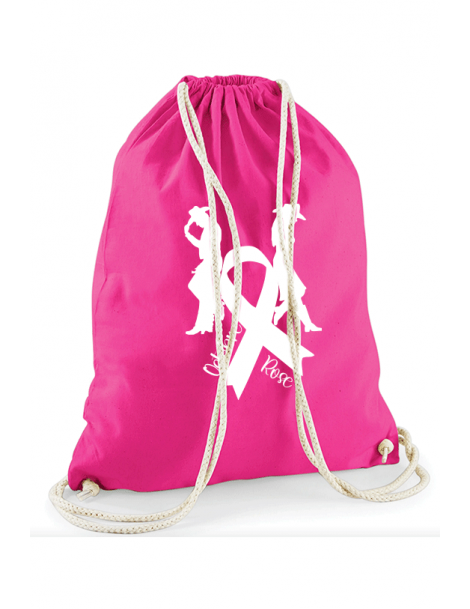 Sac en coton rose - Octobre rose country Sac en coton rose - Octobre rose country