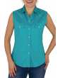 Chemise Femme Sans Manche Uni