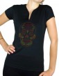 Crane Mexicain - T-shirt femme Col V